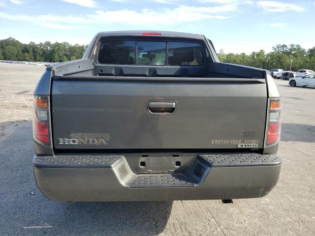 2HJYK16537H513380 - 2007 HONDA RIDGELINE RTL GRAY photo 6