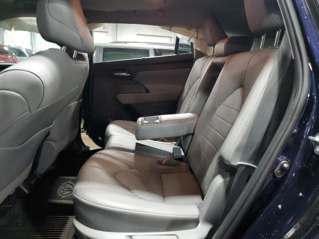 5TDGZRBHXLS048943 - 2020 TOYOTA HIGHLANDER XLE 蓝色 照片 11