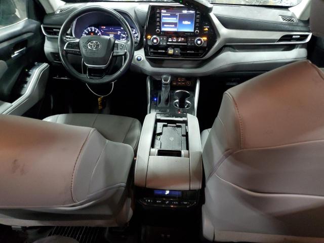 5TDGZRBHXLS048943 - 2020 TOYOTA HIGHLANDER XLE 蓝色 照片 8