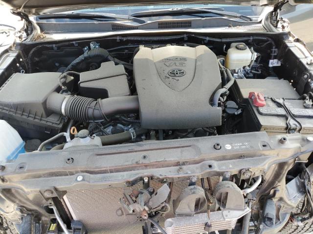 3TMDZ5BNXKM075737 - 2019 TOYOTA TACOMA DOUBLE CAB ნაცრისფერი ფოტო 11