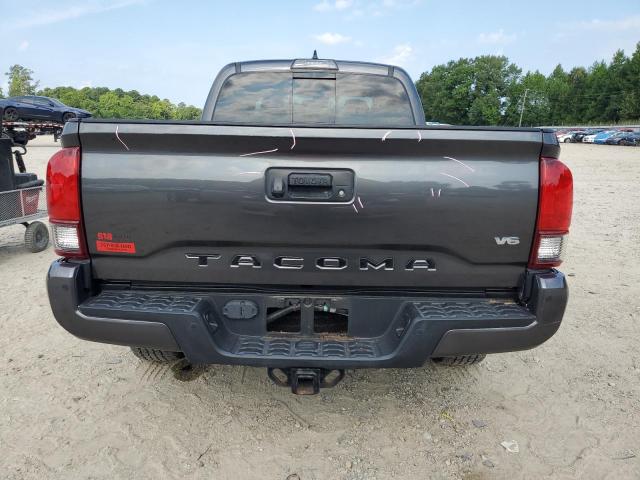 3TMDZ5BNXKM075737 - 2019 TOYOTA TACOMA DOUBLE CAB ნაცრისფერი ფოტო 6