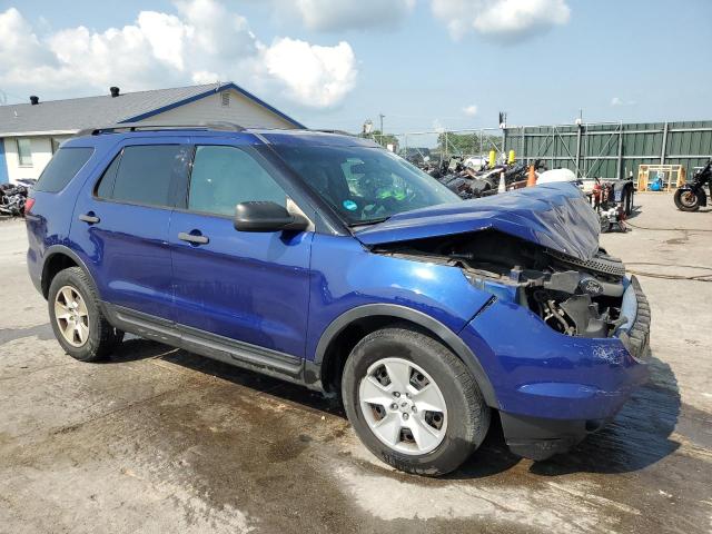1FM5K7B81DGC32207 - 2013 FORD EXPLORER 蓝色 照片 4