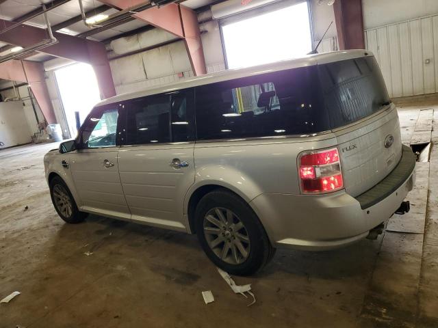 2FMGK5CC9ABD03110 - 2010 FORD FLEX SEL SILVER photo 2