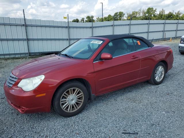 1C3LC55R98N133433 - 2008 CHRYSLER SEBRING TOURING BURGUNDY photo 1