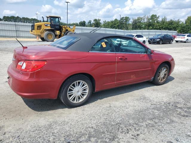 1C3LC55R98N133433 - 2008 CHRYSLER SEBRING TOURING BURGUNDY photo 3