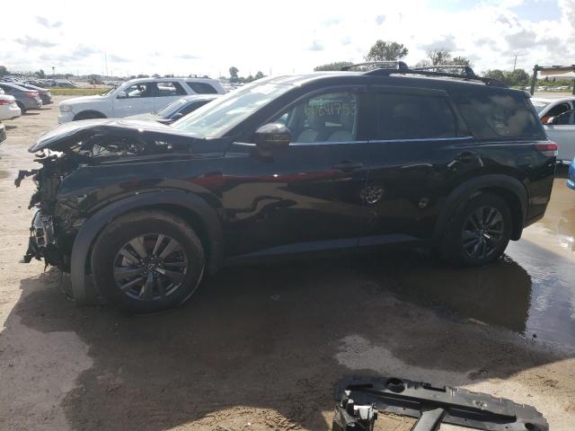 5N1DR3BA2NC204444 - 2022 NISSAN PATHFINDER SV BLACK photo 1