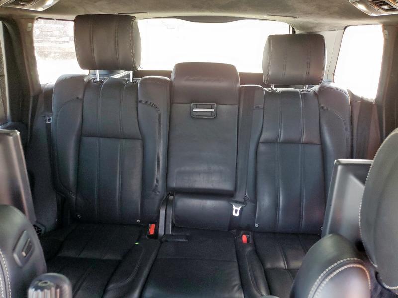 SALGV3TF2FA226375 - 2015 LAND ROVER RANGE ROVE AUTOBIOGRAPHY BLACK photo 10