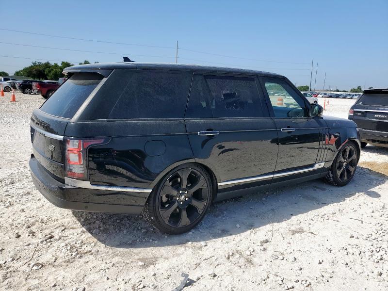 SALGV3TF2FA226375 - 2015 LAND ROVER RANGE ROVE AUTOBIOGRAPHY BLACK photo 3