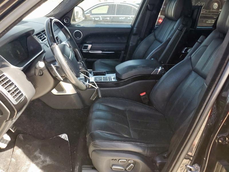 SALGV3TF2FA226375 - 2015 LAND ROVER RANGE ROVE AUTOBIOGRAPHY BLACK photo 7