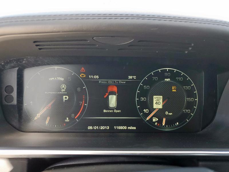 SALGV3TF2FA226375 - 2015 LAND ROVER RANGE ROVE AUTOBIOGRAPHY BLACK photo 9