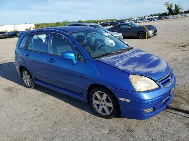 JS2RC61H755304710 - 2005 SUZUKI AERIO SX BLUE photo 4