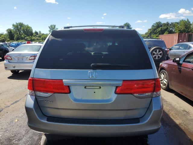 5FNRL3H48AB052454 - 2010 HONDA ODYSSEY EX BLUE photo 6