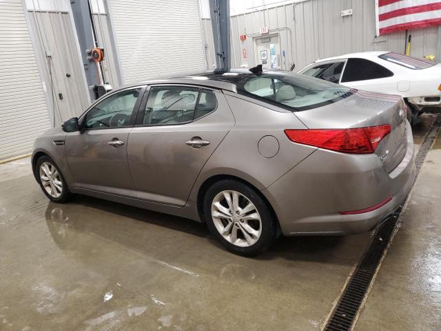 5XXGN4A78DG246477 - 2013 KIA OPTIMA EX GRAY photo 2