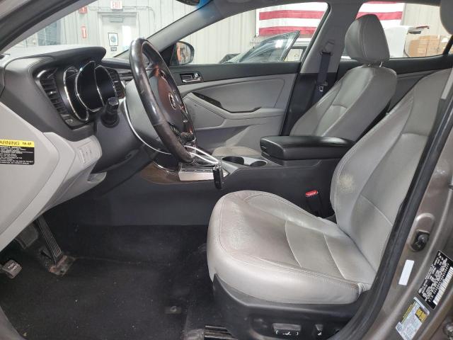 5XXGN4A78DG246477 - 2013 KIA OPTIMA EX GRAY photo 7