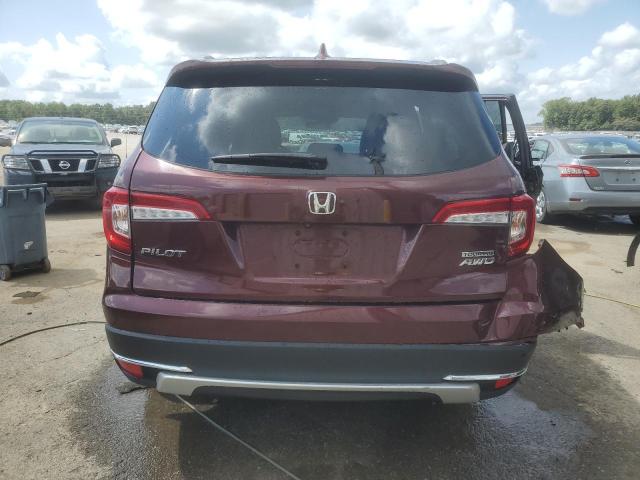 5FNYF6H61LB016789 - 2020 HONDA PILOT TOURING MAROON photo 6