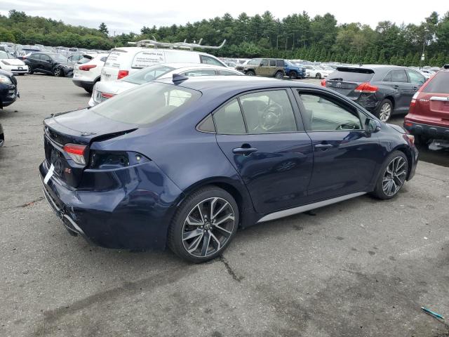 JTDP4RCE6LJ010562 - 2020 TOYOTA COROLLA SE BLUE photo 3