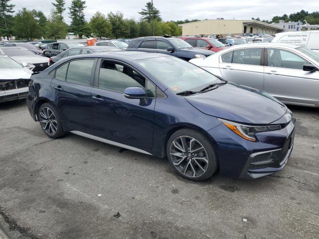 JTDP4RCE6LJ010562 - 2020 TOYOTA COROLLA SE BLUE photo 4