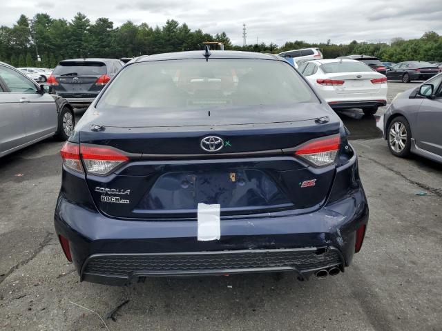 JTDP4RCE6LJ010562 - 2020 TOYOTA COROLLA SE BLUE photo 6