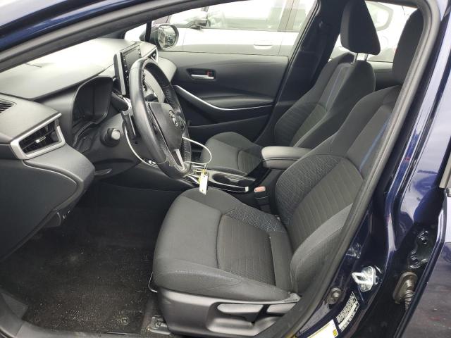 JTDP4RCE6LJ010562 - 2020 TOYOTA COROLLA SE BLUE photo 7