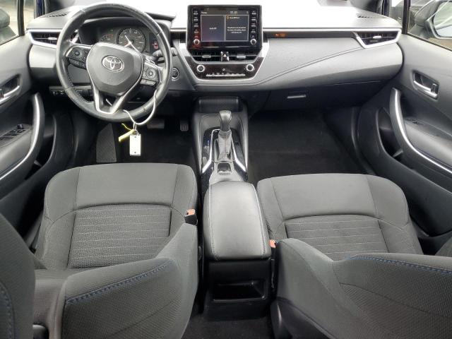 JTDP4RCE6LJ010562 - 2020 TOYOTA COROLLA SE BLUE photo 8