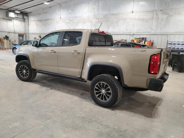 1GCGTEEN4M1260750 - 2021 CHEVROLET COLORADO ZR2 TAN photo 2