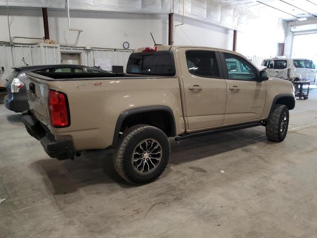 1GCGTEEN4M1260750 - 2021 CHEVROLET COLORADO ZR2 TAN photo 3