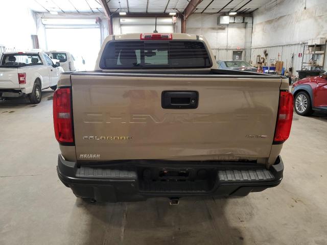 1GCGTEEN4M1260750 - 2021 CHEVROLET COLORADO ZR2 TAN photo 6