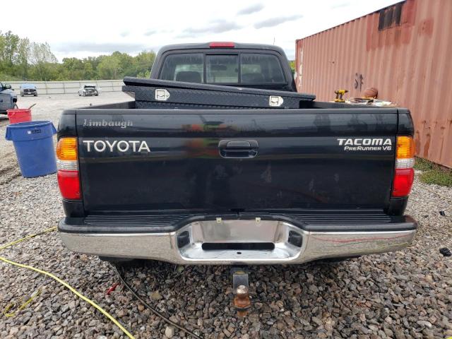 5TESN92N11Z847554 - 2001 TOYOTA TACOMA XTRACAB PRERUNNER შავი ფოტო 6