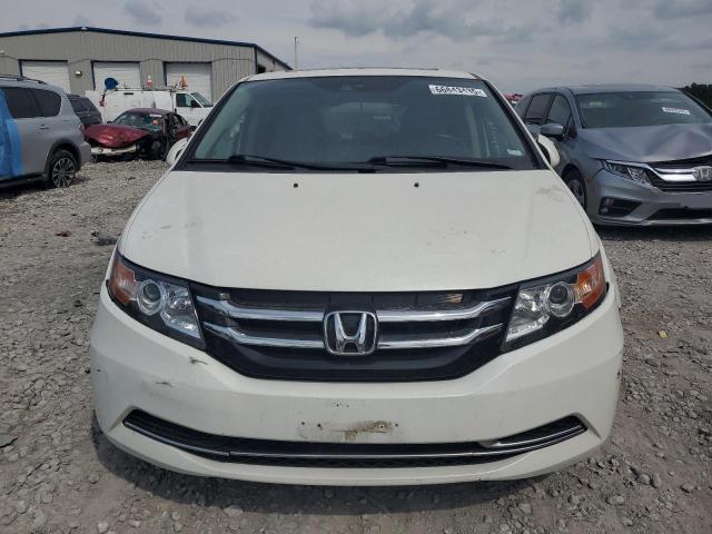 5FNRL5H6XFB055795 - 2015 HONDA ODYSSEY EXL WHITE photo 5