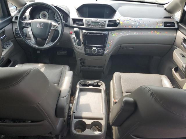 5FNRL5H6XFB055795 - 2015 HONDA ODYSSEY EXL WHITE photo 8