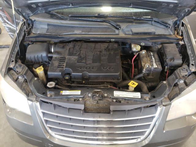 2A4RR8DX7AR454637 - 2010 CHRYSLER TOWN & COU TOURING PLUS GRAY photo 12