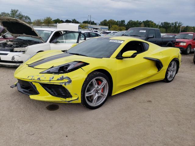 1G1Y62D40L5119211 - 2020 CHEVROLET CORVETTE STINGRAY 1LT YELLOW photo 1