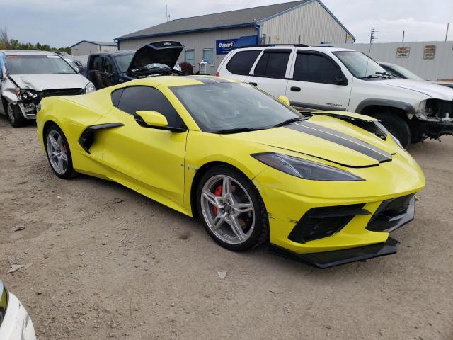 1G1Y62D40L5119211 - 2020 CHEVROLET CORVETTE STINGRAY 1LT YELLOW photo 4