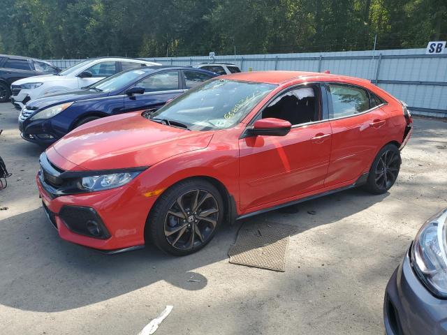 SHHFK7H40KU404715 - 2019 HONDA CIVIC SPORT 红色 照片 1