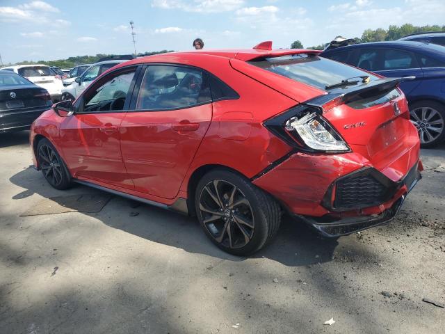 SHHFK7H40KU404715 - 2019 HONDA CIVIC SPORT 红色 照片 2