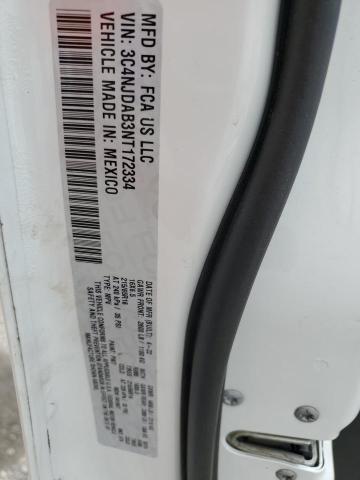 3C4NJDAB3NT172334 - 2022 JEEP COMPASS SPORT WHITE photo 13