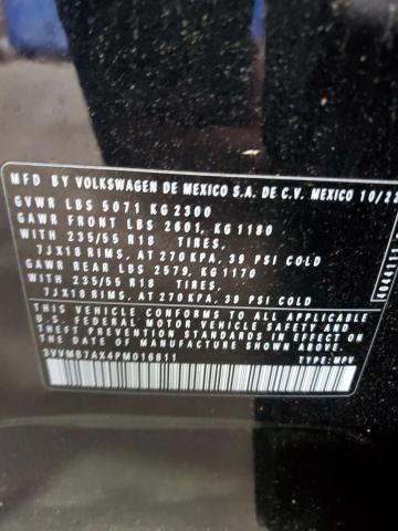 3VVMB7AX4PM016811 - 2023 VOLKSWAGEN TIGUAN SE Қара фото 14