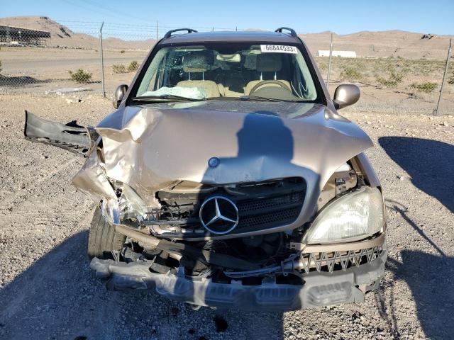 4JGAB54E71A259285 - 2001 MERCEDES-BENZ ML 320 GOLD photo 5