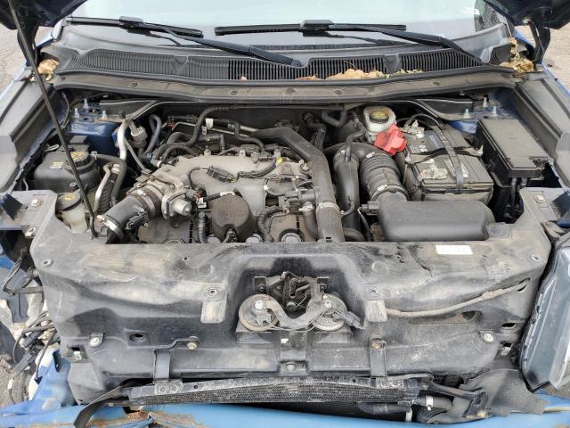 1FM5K8AT7GGD06312 - 2016 FORD EXPLORER POLICE INTERCEPTOR Көк фото 12