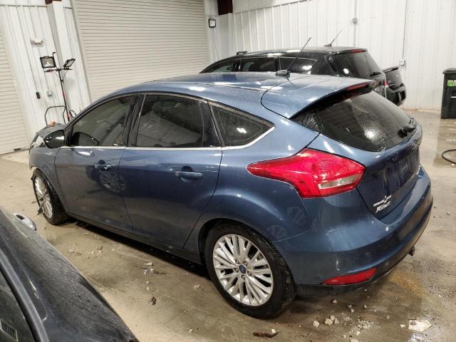 1FADP3N25JL323894 - 2018 FORD FOCUS TITANIUM BLUE photo 2