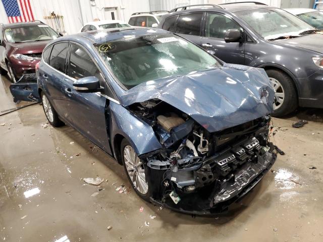 1FADP3N25JL323894 - 2018 FORD FOCUS TITANIUM BLUE photo 4