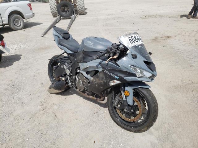 JKBZXJH15KA001105 - 2019 KAWASAKI ZX636 K GRAY photo 1