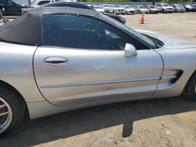 1G1YY32G115103058 - 2001 CHEVROLET CORVETTE SILVER photo 12