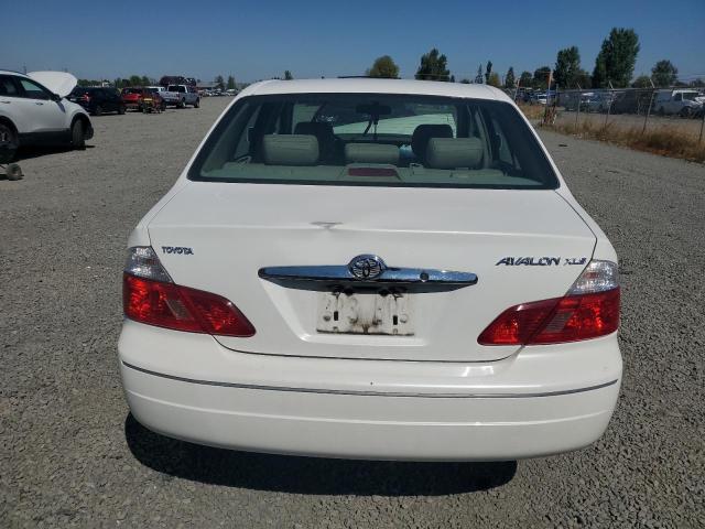 4T1BF28B04U390777 - 2004 TOYOTA AVALON XL WHITE photo 6