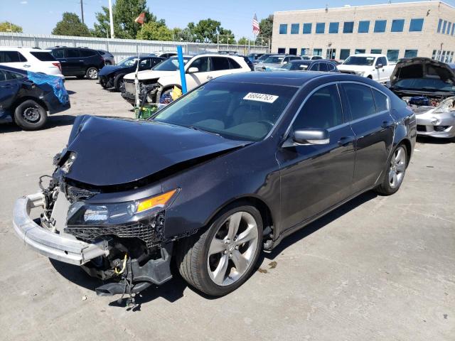 19UUA9F28DA002267 - 2013 ACURA TL GRAY photo 1