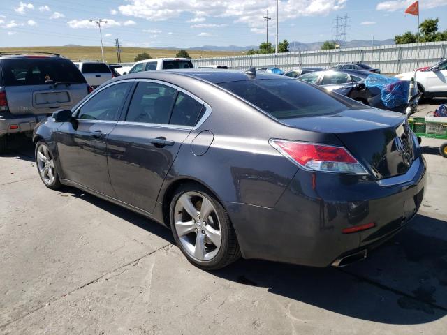 19UUA9F28DA002267 - 2013 ACURA TL GRAY photo 2