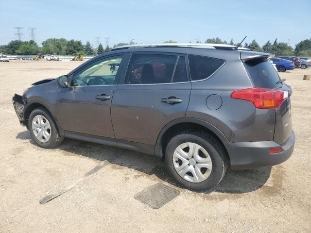 JTMBFREV9FJ030343 - 2015 TOYOTA RAV4 LE Szary zdjęcie 2