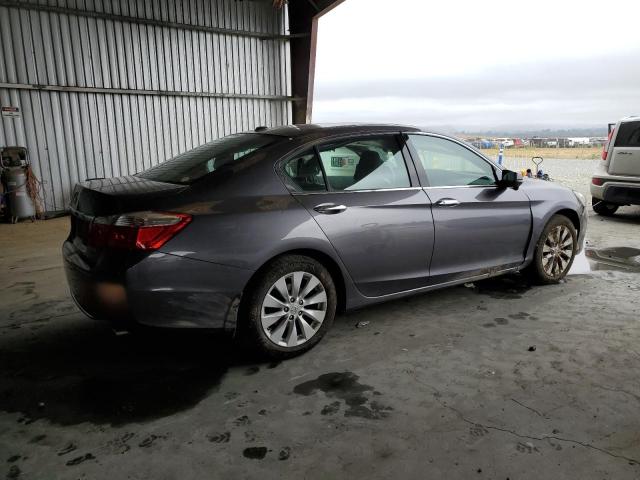 1HGCR3F87FA008490 - 2015 HONDA ACCORD EXL GRAY photo 3