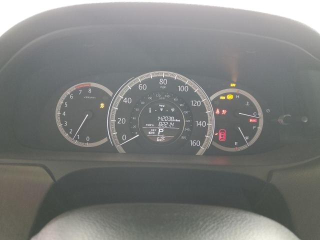 1HGCR3F87FA008490 - 2015 HONDA ACCORD EXL GRAY photo 9