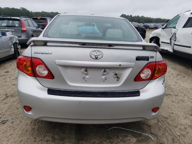 JTDBU4EE2A9099331 - 2010 TOYOTA COROLLA BASE SILVER photo 6